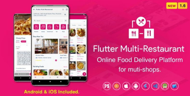 Flutter Multi-Restaurant